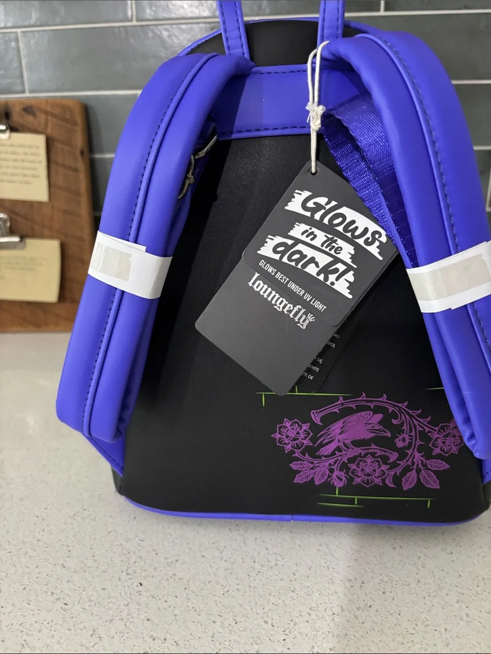 Loungefly Disney Villains Holographic Backpack - NWT